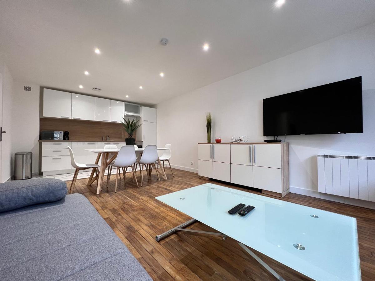 Sens - Appartement Proche Gare Et Centre Ville - Wifi Fibre - Check In Autonome - Bel Espace De Vie - Smart Tv Exteriér fotografie
